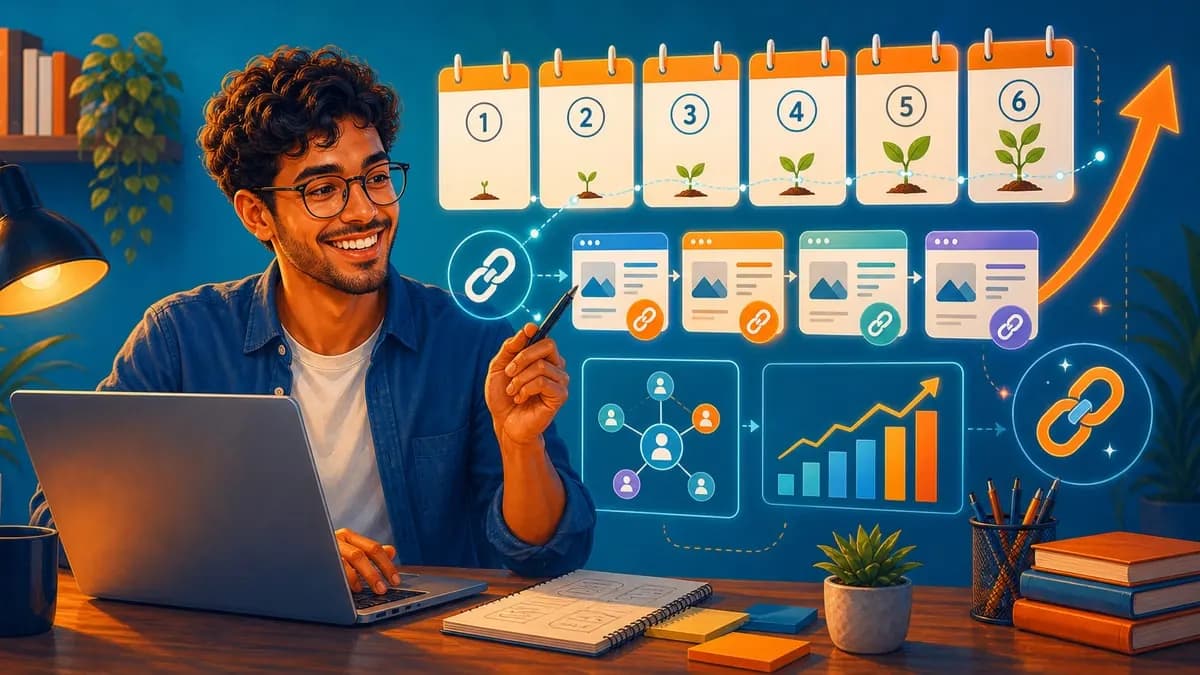 Estratégia de Link Building para Sites Novos: Primeiros 6 Meses