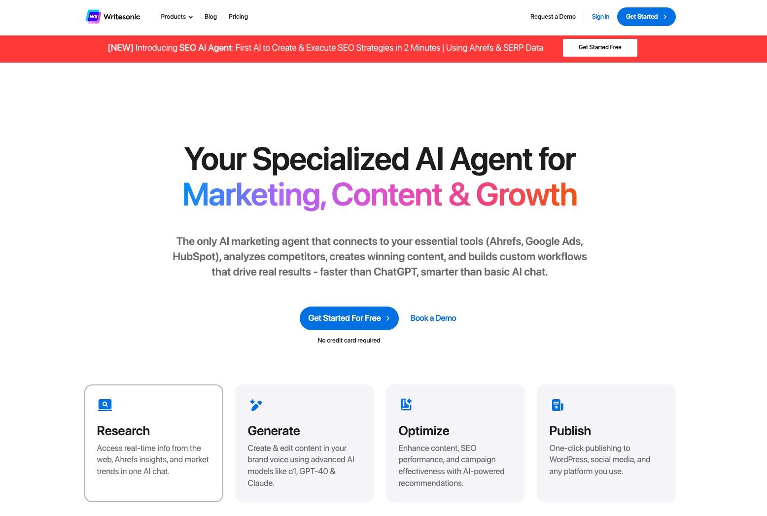 Writesonic Logo - AI writing assistant
